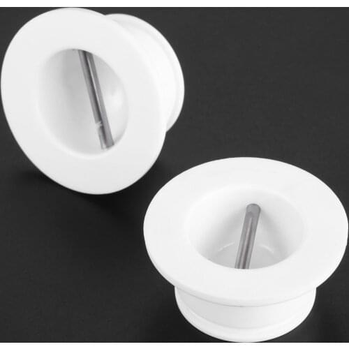 5Pcs 45mm Diameter Surfboard Leash Plug SUP Board Longboard Leg Foot Rope Round Cup Deck Plug Surfing Accessories Nylon Plastic