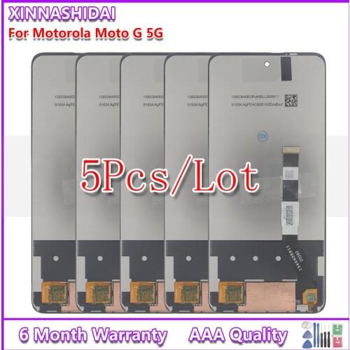 5PCS/lcd for motorola moto g 5g lcd display with touch screen Digitizer assembly for moto g5g lcd xt2113 lcd