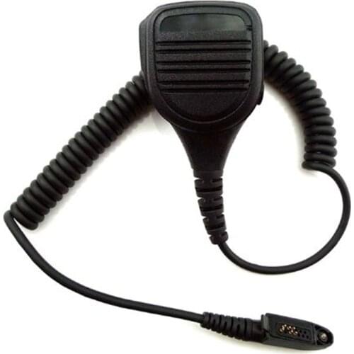 6pin Waterproof Rainproof Shoulder Remote Speaker Mic Microphone for Motorola Walkie Talkie Radio Gp328 Plus Gp338 Plus Gp338xls