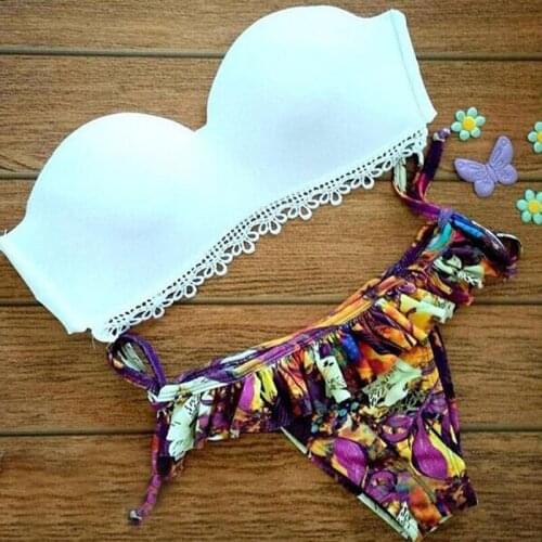 Brazilian Bikini Sexy Women Biquini Halter Swimwear Summer Mesh solid Swimsuit Beach Black Maillot De Bain Bathing Suit C1462