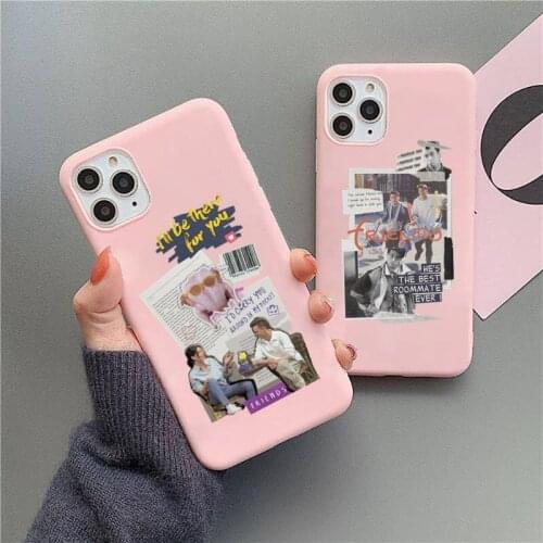 Central Perk Friends FUNNY Phone Case Candy Color for iPhone 11 12 mini pro XS MAX 8 7 6 6S Plus X 5S SE 2020 XR