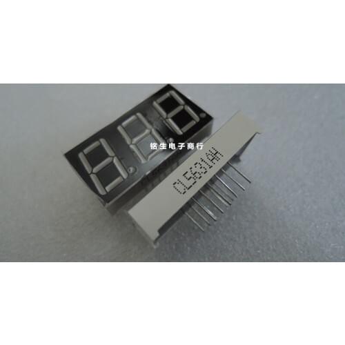 10pcs/lot 0.56 inch digital tube 3 digital tube anode digital tube 5361 LED digital tube