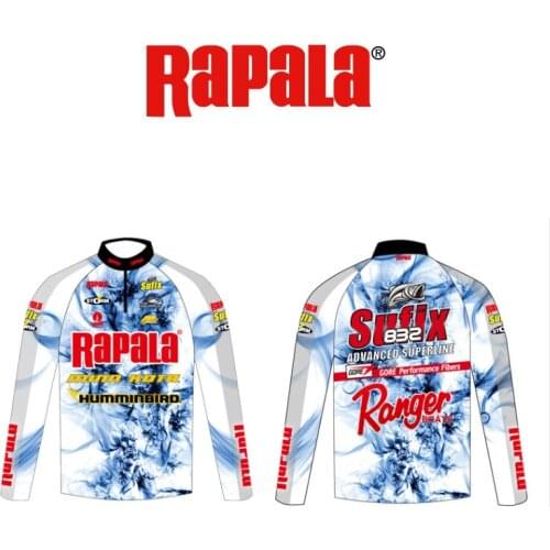 Rapala fashion fishing competition suit lure sunscreen fishing suit summer breathable long sleeve sunscreen sports