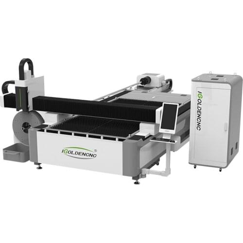 High configuration cnc fiber laser tube cutting machine 500w 1000w 1500w laser cutter stainless steel round tube