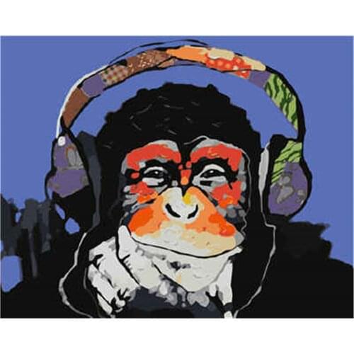 Oil Painting by Numbers Schilderen Op Nummer Home Decor Decorative Frames Acrylic Paints Canvas For drawing Diy Gift Wall Art