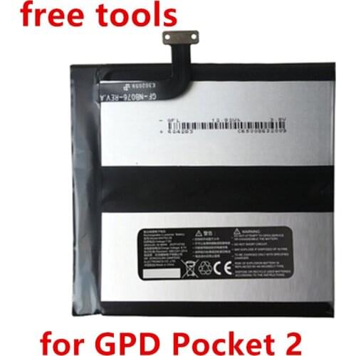 Battery for GPD Pocket1 Pocket 1/Pocket 2 Pocket2 for GPD Pocket Handheld Gaming Laptop,GamePad tablet pc +tools