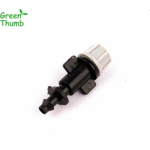 20sets Atomizing Nozzle Spray Head with 4/7 Hose Connector Home Garden Cooling Humidify Sprayer for Agricultural Irrigation