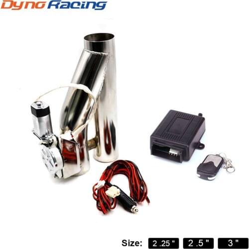 2'' 2.25'' 2.5'' 3'' inch Exhaust Control Valve Exhaust pipe Electric Y pipe Electrical Exhaust Cutout pipe with hand-wire