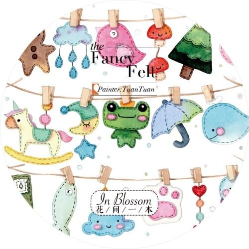 2.5cmx10 Meter Washi Weaving Tape Material Journal Diary Sticker