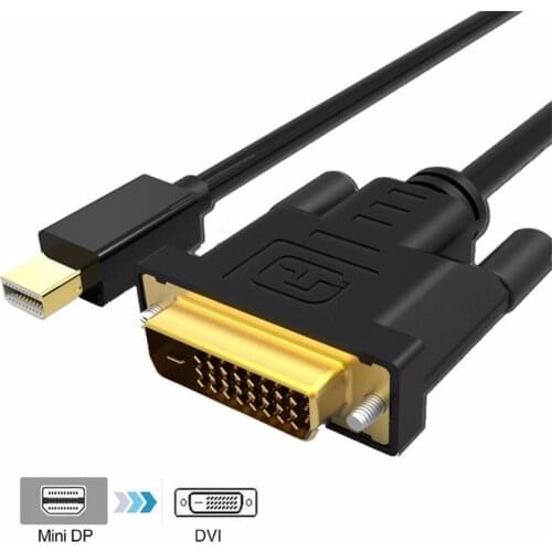 Thunderbolt MINI Displayport Public TO DVI Computer Audio Video Adapter Cable