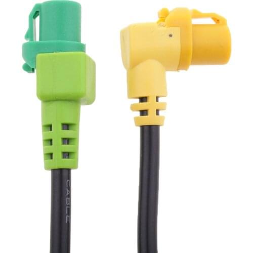 3.5mm Aux In USB Port Input Adapter Replacement for VW Passat B6 B7 Touran