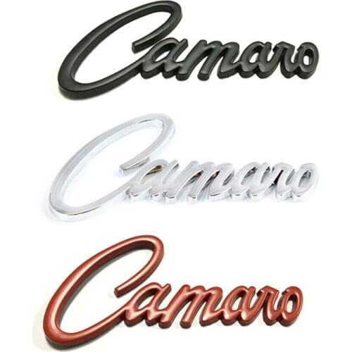 Vintage Camaro LH/RH Fender Trunk Lid Emblem for Chevrolet Camaro RS SS Z/28 ZL1