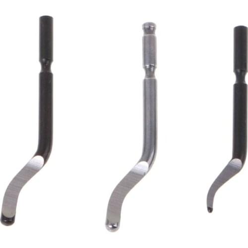 10 PCS Rapid Steel Rotary Blade BS1010 BS1018 BK3010 Blade Plastic Copper Aluminum Corner Crack Deburring Trimming processing