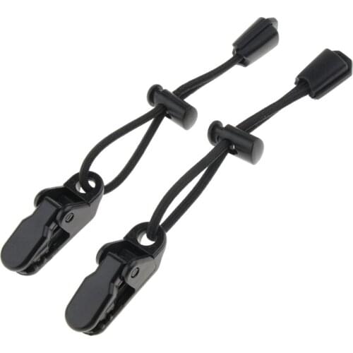 2pcs/set Securing Fixing Hiking Stick Walking Pole Elastic Cord for Mountaineering Backpack Walking Outdoor Sports