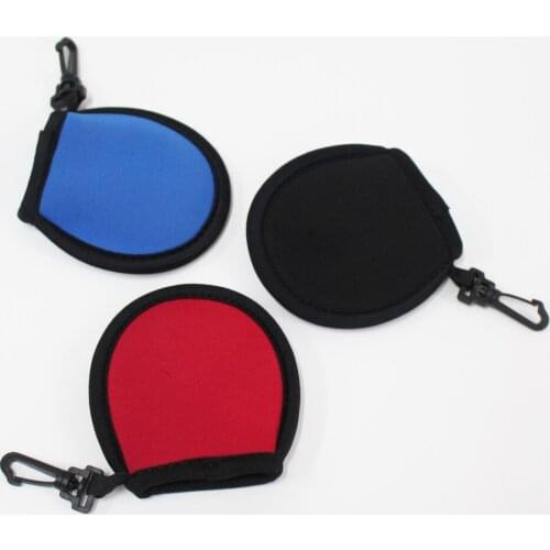 3pcs Vuil Vegen Pocket Met Clip Voor Golf Ballen Cleaning Tool Golf Pocket Cleaner Pouch Golfbal Cleaner Washer Pouch
