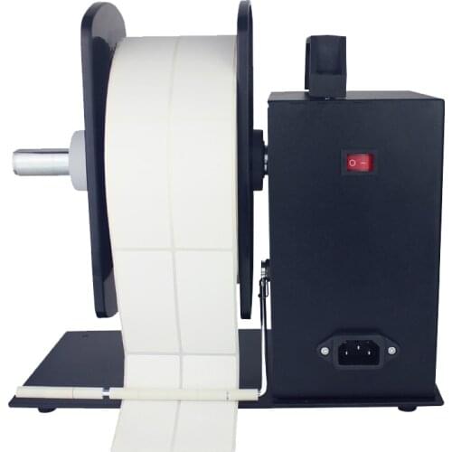 Automatic U6 professional label rewinding machine 110mm paper rollback support 230mm Rewind Label Outside Diameter