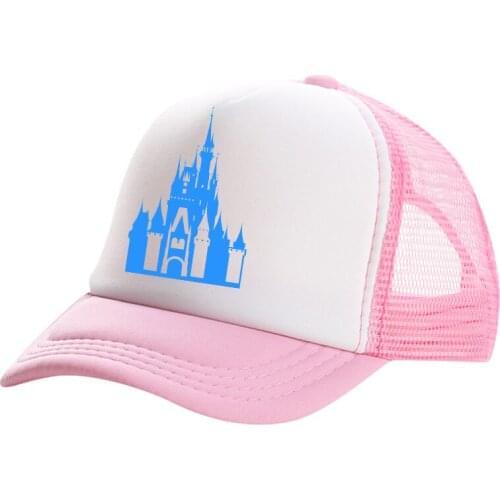 New Brand Disney castle Snapback Baseball Cap Men Women Hip Hop Dad Mesh Hat Trucker Hat Dropshipping