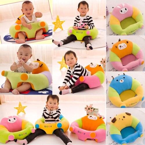 Baby Sofa Seats Plush Stuffed Soft Chair Support Seat Nursing Anti-rollover Cushion Learning To Sit Toys for Children Toddler