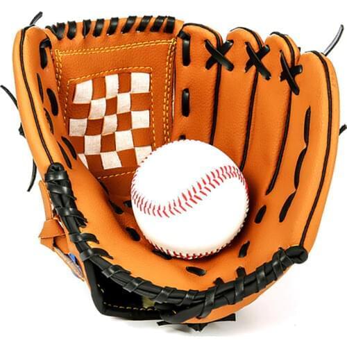 Quality Baseball Gloves Softball Practice Equipment Size 9.5/10.5/11.5/12.5 Left Hand for Adult Man Woman Training Softball