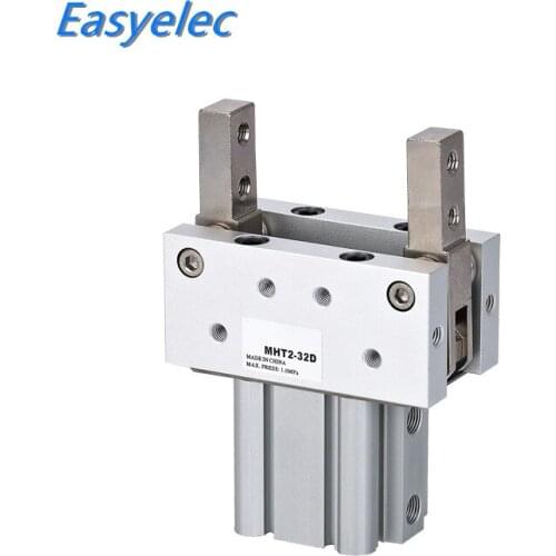 MTH2 Angular Style Air Grippr Toggle Type MHT2-32D/MHT2-40D/MHT2-50D/MHT2-63D For Heavy Parts Pneumatic Cylinder