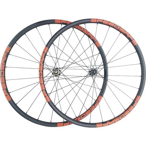 1200g 29er MTB XC 30mm asymmetric carbon wheels 22mm deep 29in clincher tubeless straight pull wheelset UD 3K 12K matte glossy