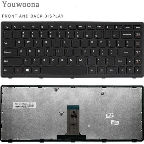 New Original Laptop Keyboard For Lenovo G400S G405S Z410 FLEX14 S410P N410 G410S G400AS
