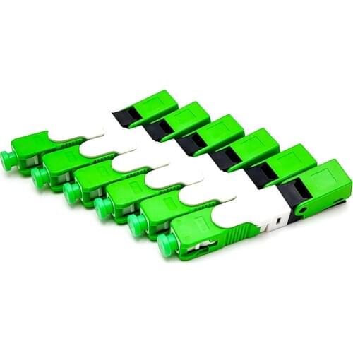 ESC250D SC APC UPC SM Single Mode Fiber Optic Fast Connector SC UPC APC Quick New Model FTTH Fast Connector