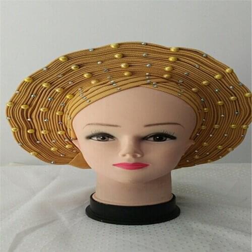 African wedding headband for women, self made nigerian gel, gel hele turban aso ebi, wedding headband 7L111803