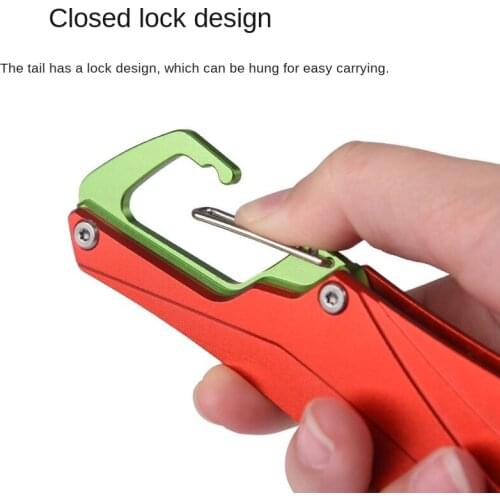 Fish Tackle Fish Lip Stainless Steel Snip Fishing Grip Set Nipper Pincer Accessory Tool Clip Clamp Cutter Plier