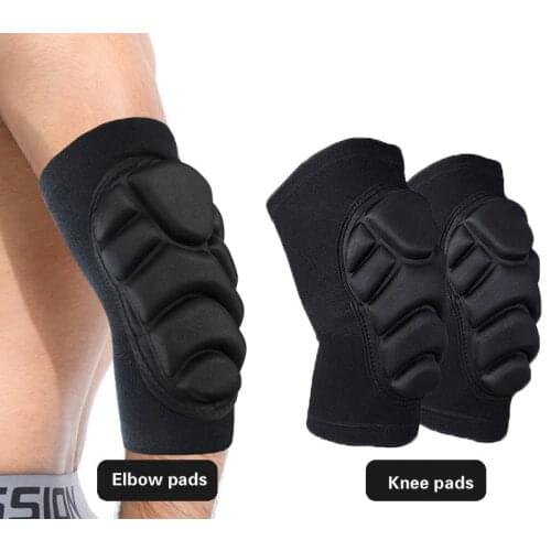 Sports Knee Pads Dance Anti-collision Knee Sponge Crawling Training Knee Pads Elbow Pads Set Tactical Kneecap