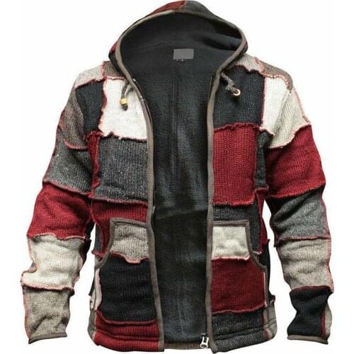 Sumi Lavi Men's Cardigans With A Hood