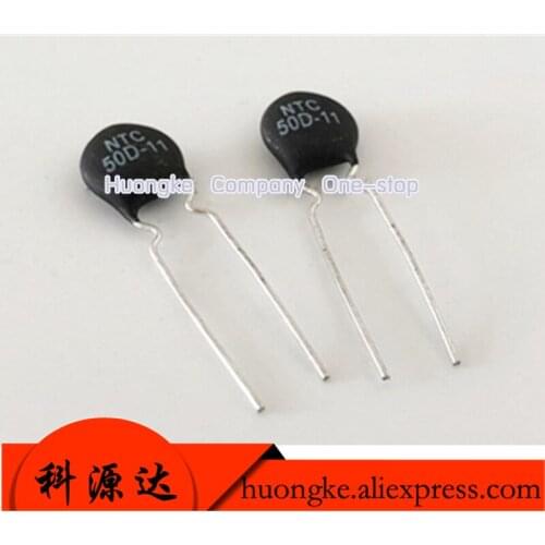 25pcs Thermistor Resistor NTC 50D-11 NTC50D-11 MF72