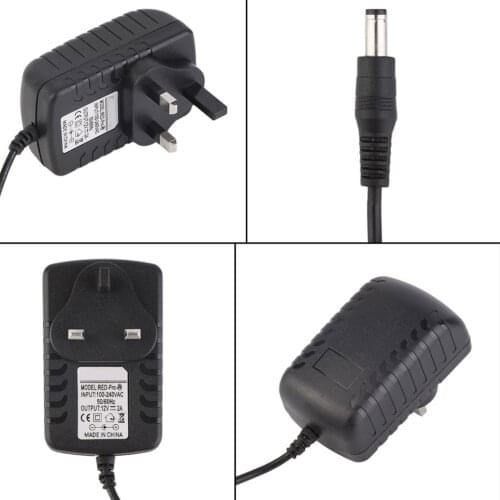 DC 12V 2A AC Power Supply Transformer Adapter Converter Wall Charge Adapter Recharger