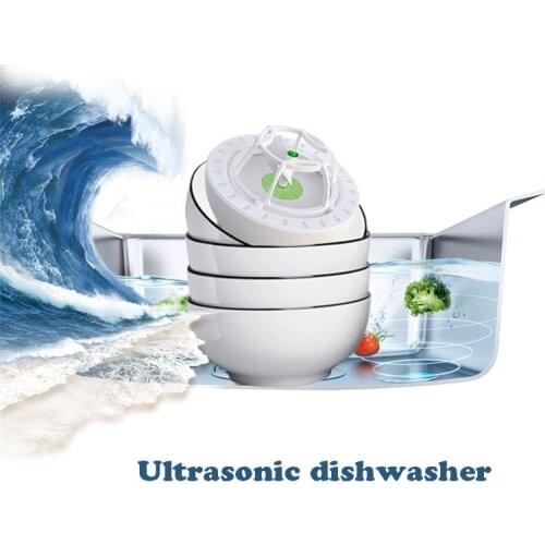 Dishwasher ultrasonic mini installation-free portable desktop small household sink integrated ultrasonic dishwasher