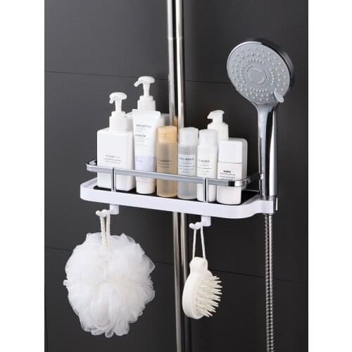 Bathroom racks can be separated, shower storage racks, storage racks, bathroom racks, shower racks, space-saving shampoo trays
