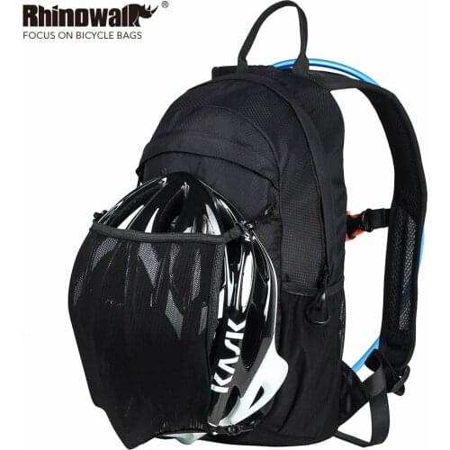 Rhinowalk Bicycle Bag Hydration Outdoor Camping Backpack Nylon Water Bladder helmet Bag For Cycling