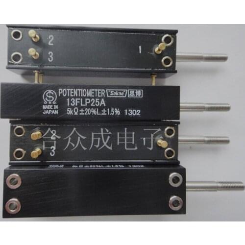 [VK] SAKAE 13FLP25A 5K conductive plastic potentiometer push-pull potentiometer sensor Think 25mm switch