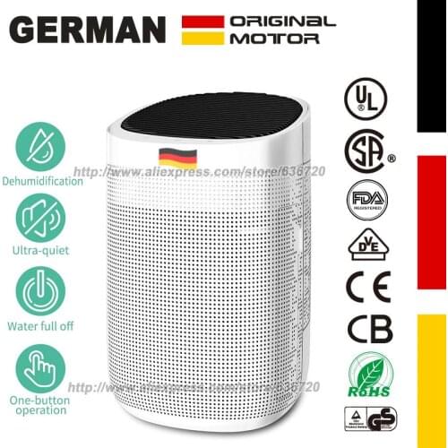 2 in 1 Dehumidifier and Air Purifier, True HEPA Filter, Remove 99.97% Smoke Dust Mold Pollen for Large Room