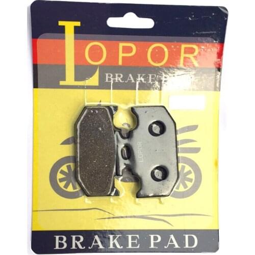 For Kawasaki KDX125 KX125 KDX200 KDX220 KDX250 KX250 KR500 KX500 KLX600R KLX650R KLX600 KLX650 R Motorcycle Rear Brake Pad