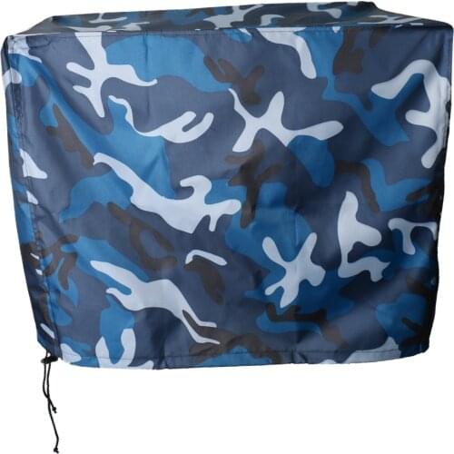 Boat Outboard Motor Protector Dust Guard Cover Waterproof for 30-90 HP/150-300 HP Engine, 2 Pieces Different Sizes