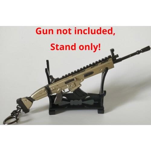 3bags/lot ABS Display Stands for alloy toy Gun scal m4 sniper Rifle RPG bazooka battle royale Cool accessory base for toy weapon