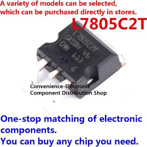 5PCS/PACK Patch L7805CD2T L7805CD2T-TR L7805 SMD chip regulator +5.0V TO-D2PAK