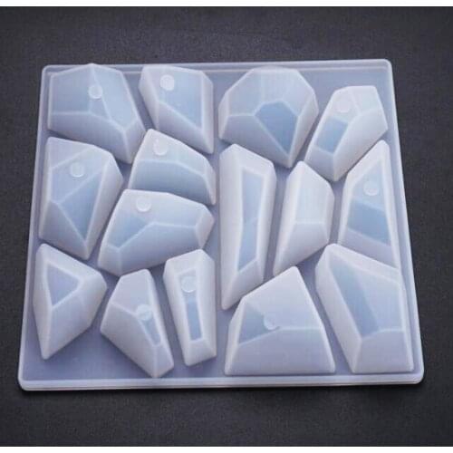 DIY Crystal Epoxy Mould Irregular Stone Decoration Table Decoration Silicone Mold kitchen tool