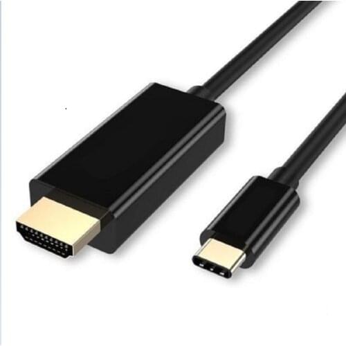 USB C cable 3.1 Type C to HDMI 4K 60HZ 1.8M 6Ft HDTV Adapter For Macbook Sumsung S8 Huawei MateBook Thunderbolt 3