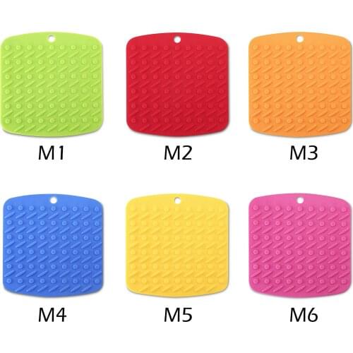 Square Shape Food-Grade Silicone Place Mat Kitchen Dining Baking Tool Gadgets