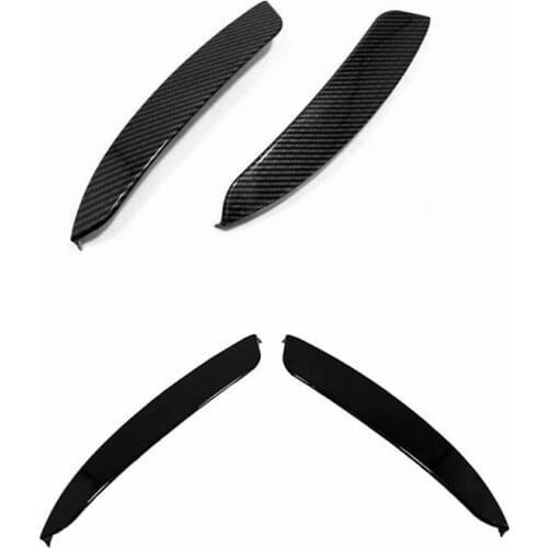 Front Bumper Blade Front Bumper Fog Lights Wind Knife Modified for Mercedes-Benz A-Class A200L A180L