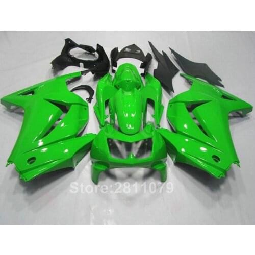 Injection molded high quality fairing kit for Kawasaki Ninja 250R EX250 08-14 green fairings ZXR250 2008-2014 TY37