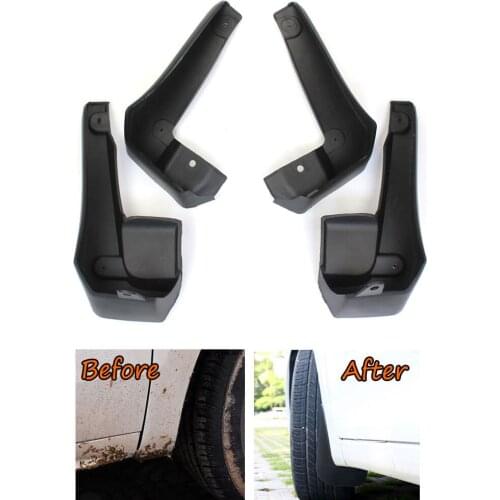 Front + Rear Mud Flap Splash Guards Mudguard Fender Mudflaps Cover Protector For Honda Civic 2016 2017 Car Styling Accessories
