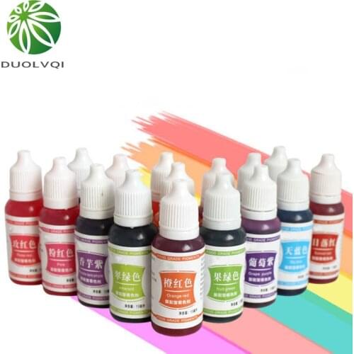 15ml DIY Macaron Cream Dessert Food Edible Color Pigment Cake Dessert Pastry Coloring Ingredients Supplies Edible Pigment