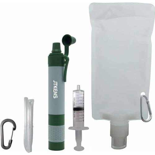 Water Purifier Camping Hiking Emergency Survival Portable Purifier Water Filters Outdoor Tools